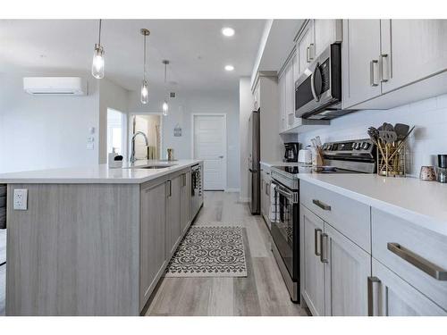 1201-220 Seton Grove Se, Calgary, AB - Indoor Photo Showing Kitchen With Upgraded Kitchen