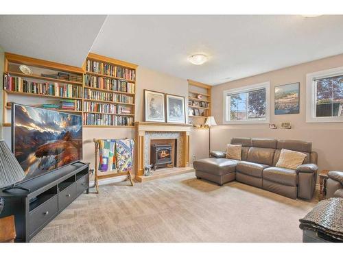 30 Abraham Close, Red Deer, AB - Indoor With Fireplace