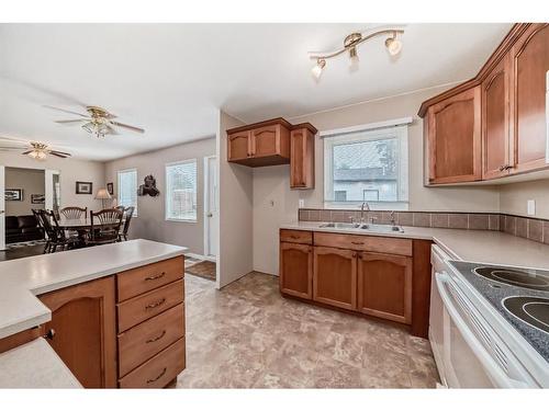 23 Stirling Close, Red Deer, AB - Indoor Photo Showing Kitchen With Double Sink