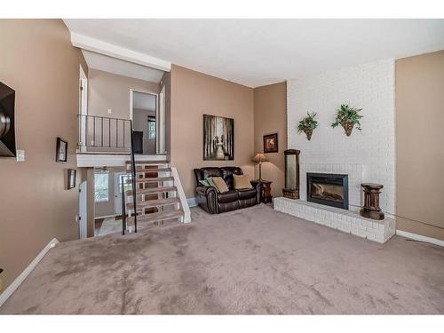 23 Stirling Close, Red Deer, AB - Indoor With Fireplace