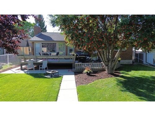 3905 67 Street, Camrose, AB - Outdoor With Deck Patio Veranda