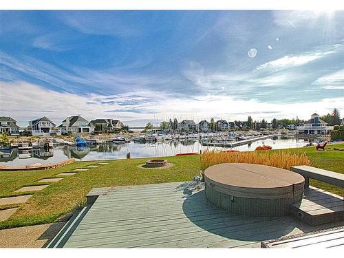 308 Marina Bay Place, Sylvan Lake, AB - Outdoor With Body Of Water With View