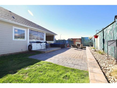 7208 44 Avenue Close, Camrose, AB - Outdoor With Deck Patio Veranda