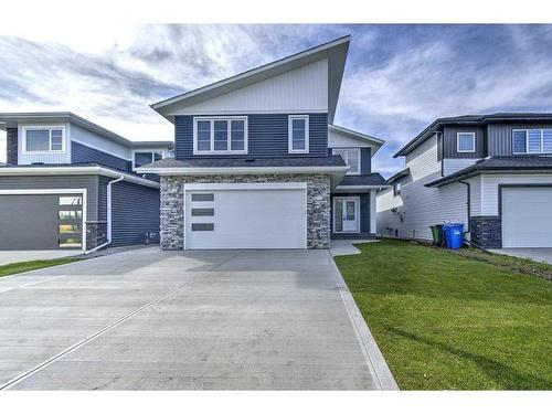 54 Lindman Avenue, Red Deer, AB - Outdoor With Facade