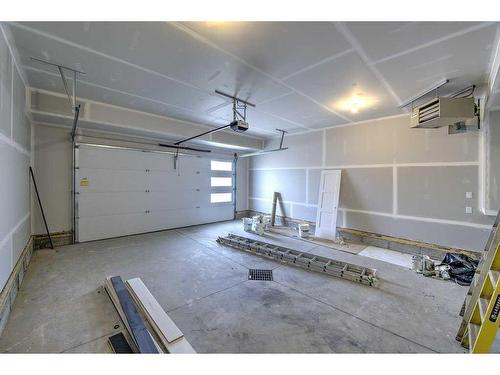 54 Lindman Avenue, Red Deer, AB - Indoor Photo Showing Garage