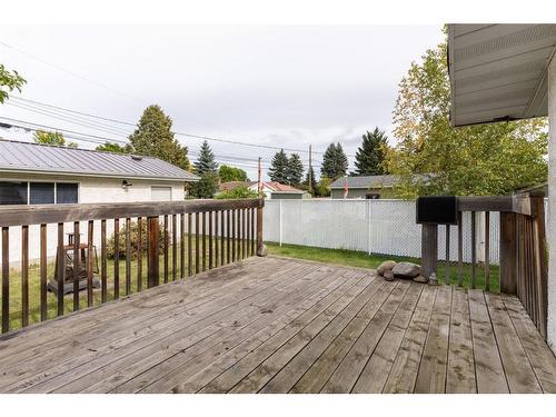 5910 44 Avenue, Camrose, AB - Outdoor With Deck Patio Veranda With Exterior