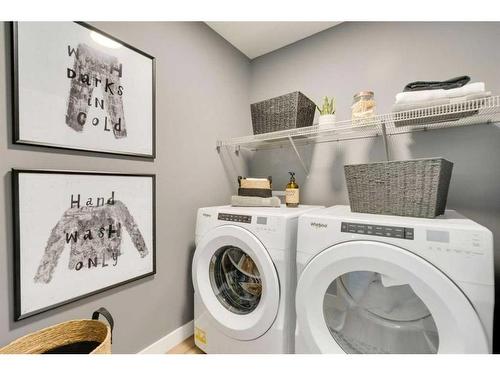 348 Sora Terrace Se, Calgary, AB - Indoor Photo Showing Laundry Room