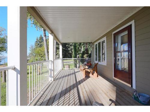 27 Lakeshore Drive, Sundance Beach, AB - Outdoor With Deck Patio Veranda With Exterior