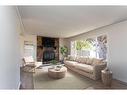 5659 76 Street, Red Deer, AB  - Indoor Photo Showing Living Room With Fireplace 