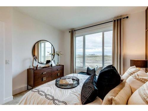 51 Rancher'S View East, Okotoks, AB - Indoor Photo Showing Bedroom