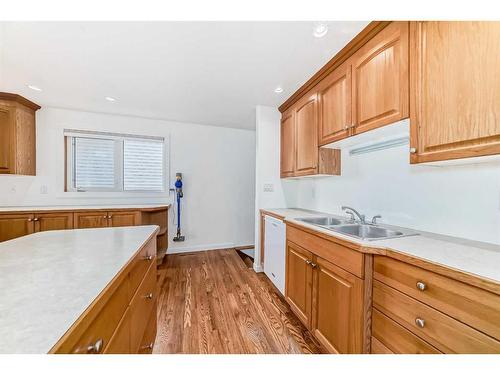 20 Olympic Green, Red Deer, AB - Indoor Photo Showing Kitchen With Double Sink