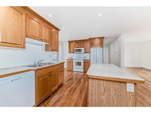 20 Olympic Green, Red Deer, AB - Indoor Photo Showing Kitchen With Double Sink