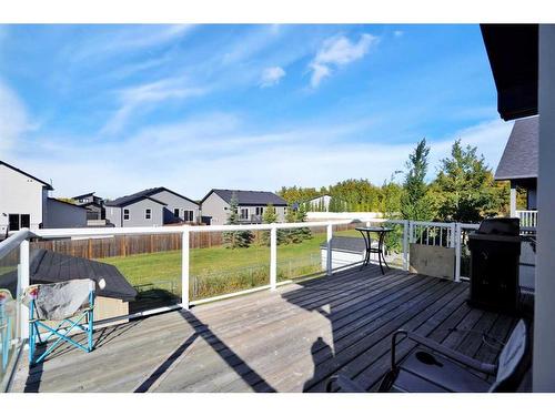 4851 56 Avenue, Innisfail, AB - Outdoor With Deck Patio Veranda With Exterior