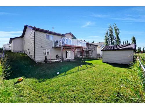 4851 56 Avenue, Innisfail, AB - Outdoor With Deck Patio Veranda With Exterior