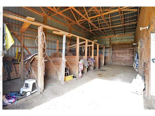 38036 Highway 850, Rural Stettler No. 6, County Of, AB - Indoor Photo Showing Garage