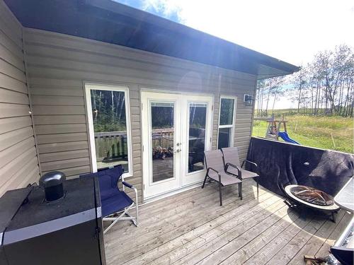 445003 Range Road 11 Range, Rural Ponoka County, AB - Outdoor With Deck Patio Veranda With Exterior