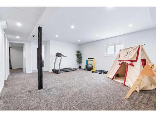 37 Dunlop Street, Red Deer, AB - Indoor Photo Showing Gym Room