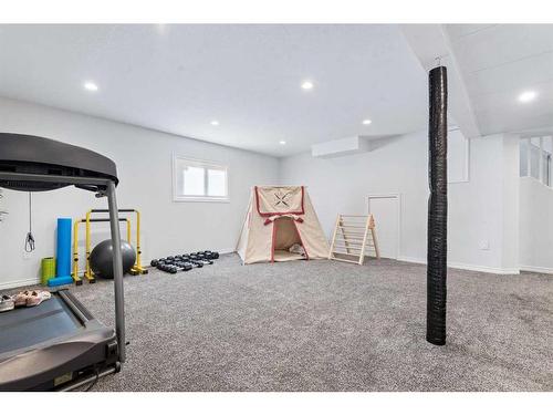 37 Dunlop Street, Red Deer, AB - Indoor Photo Showing Gym Room