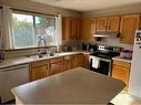 7 Cole Street, Red Deer, AB  - Indoor Photo Showing Kitchen With Double Sink 