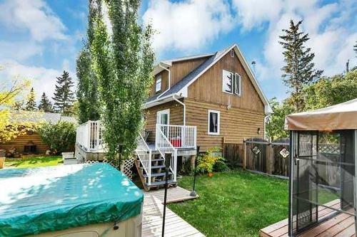 3515 45 Avenue, Red Deer, AB - Outdoor With Deck Patio Veranda