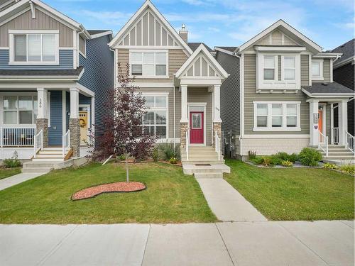 388 Stout Lane, Leduc, AB - Outdoor With Deck Patio Veranda With Facade