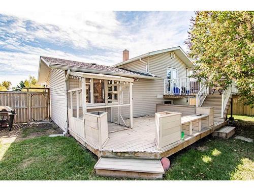 3818 39 Street, Red Deer, AB - Outdoor With Deck Patio Veranda With Exterior