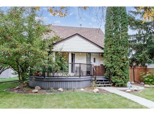 3605 42 Avenue, Red Deer, AB - Outdoor With Deck Patio Veranda