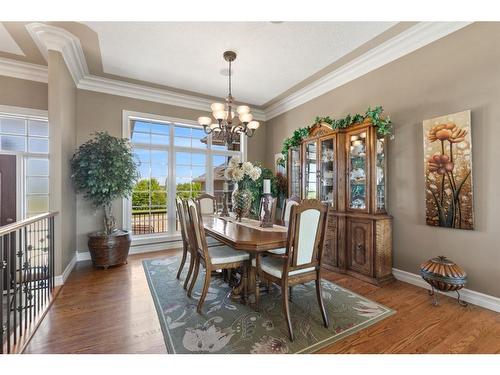 37321 Range Road 265, Rural Red Deer County, AB - Indoor Photo Showing Dining Room