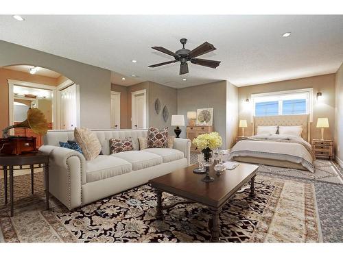 37321 Range Road 265, Rural Red Deer County, AB - Indoor Photo Showing Living Room