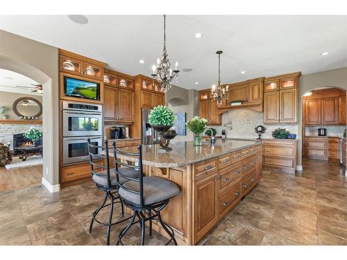 37321 Range Road 265, Rural Red Deer County, AB - Indoor Photo Showing Kitchen With Upgraded Kitchen