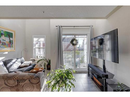 351-2233 34 Avenue Sw, Calgary, AB - Indoor Photo Showing Living Room