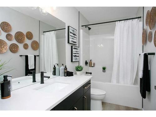 17 Memorial Parkway, Rural Red Deer County, AB - Indoor Photo Showing Bathroom