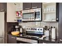 1704-225 11 Avenue Se, Calgary, AB  - Indoor Photo Showing Kitchen With Stainless Steel Kitchen 