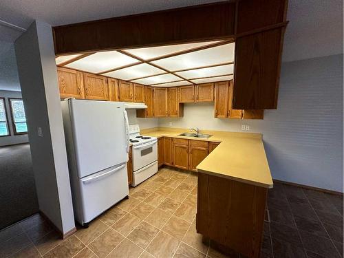 5103 46 Avenue, Ponoka, AB - Indoor Photo Showing Kitchen With Double Sink