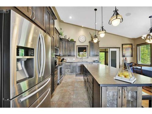 19 Oberg Court, Red Deer, AB - Indoor Photo Showing Kitchen With Stainless Steel Kitchen With Upgraded Kitchen