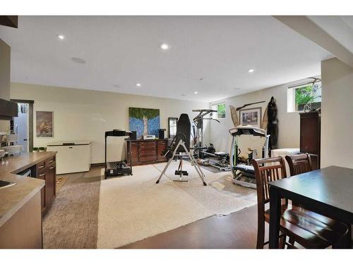 19 Oberg Court, Red Deer, AB - Indoor Photo Showing Gym Room