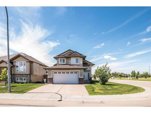 2 Mackenzie Crescent, Lacombe, AB - Outdoor With Facade