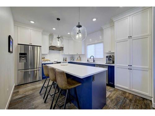 24 Lundberg Crescent, Red Deer, AB - Indoor Photo Showing Kitchen With Upgraded Kitchen