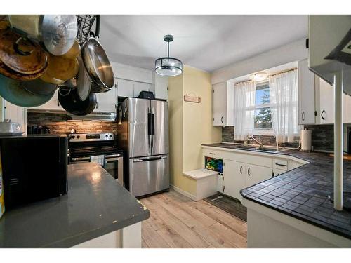 5003 47 Avenue, Forestburg, AB - Indoor Photo Showing Kitchen