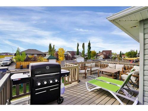 123 Herder Drive, Sylvan Lake, AB - Outdoor With Deck Patio Veranda With Exterior