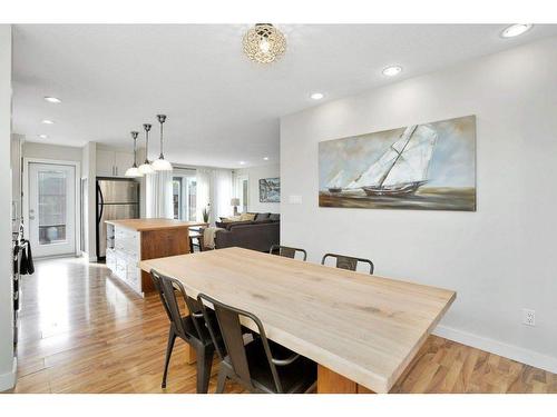 123 Herder Drive, Sylvan Lake, AB - Indoor Photo Showing Dining Room