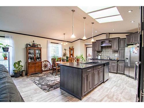 402010 Range Road 5-5, Rural Clearwater County, AB - Indoor Photo Showing Kitchen With Upgraded Kitchen