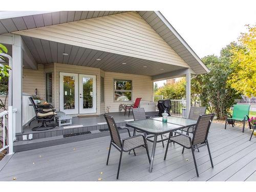 12 Pickwick Lane, Lacombe, AB - Outdoor With Deck Patio Veranda With Exterior