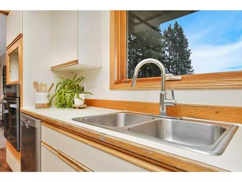 40114 Range Road 28-3, Rural Lacombe County, AB - Indoor Photo Showing Kitchen With Double Sink