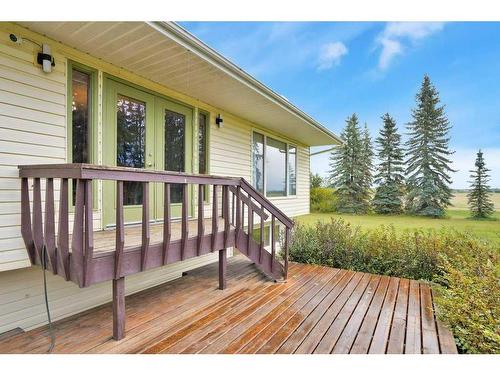 40114 Range Road 28-3, Rural Lacombe County, AB - Outdoor With Deck Patio Veranda With Exterior