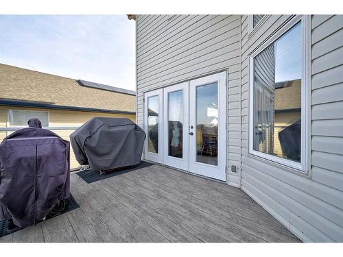 76 Burris Pointe, Lacombe, AB - Outdoor With Deck Patio Veranda With Exterior