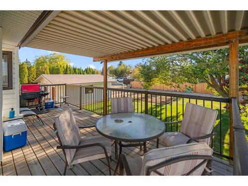 6007 43 Avenue, Stettler, AB - Outdoor With Deck Patio Veranda With Exterior