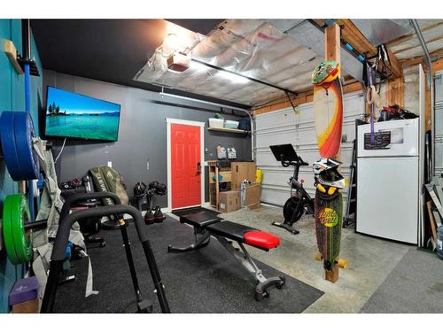 17 Hummingbird Lane, Half Moon Bay, AB - Indoor Photo Showing Gym Room