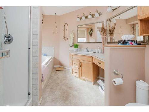 1 Lyon Crescent, Sylvan Lake, AB - Indoor Photo Showing Bathroom