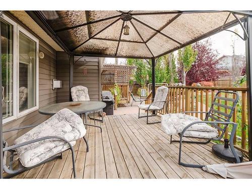 1 Lyon Crescent, Sylvan Lake, AB - Outdoor With Deck Patio Veranda With Exterior